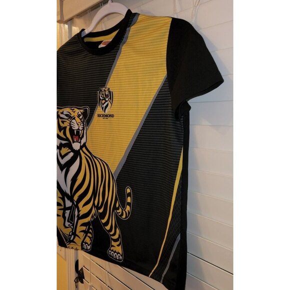 RICHMOND TIGERS afl youth shirt size 10 Australian Football League preowned B2 - Picture 7 of 11
